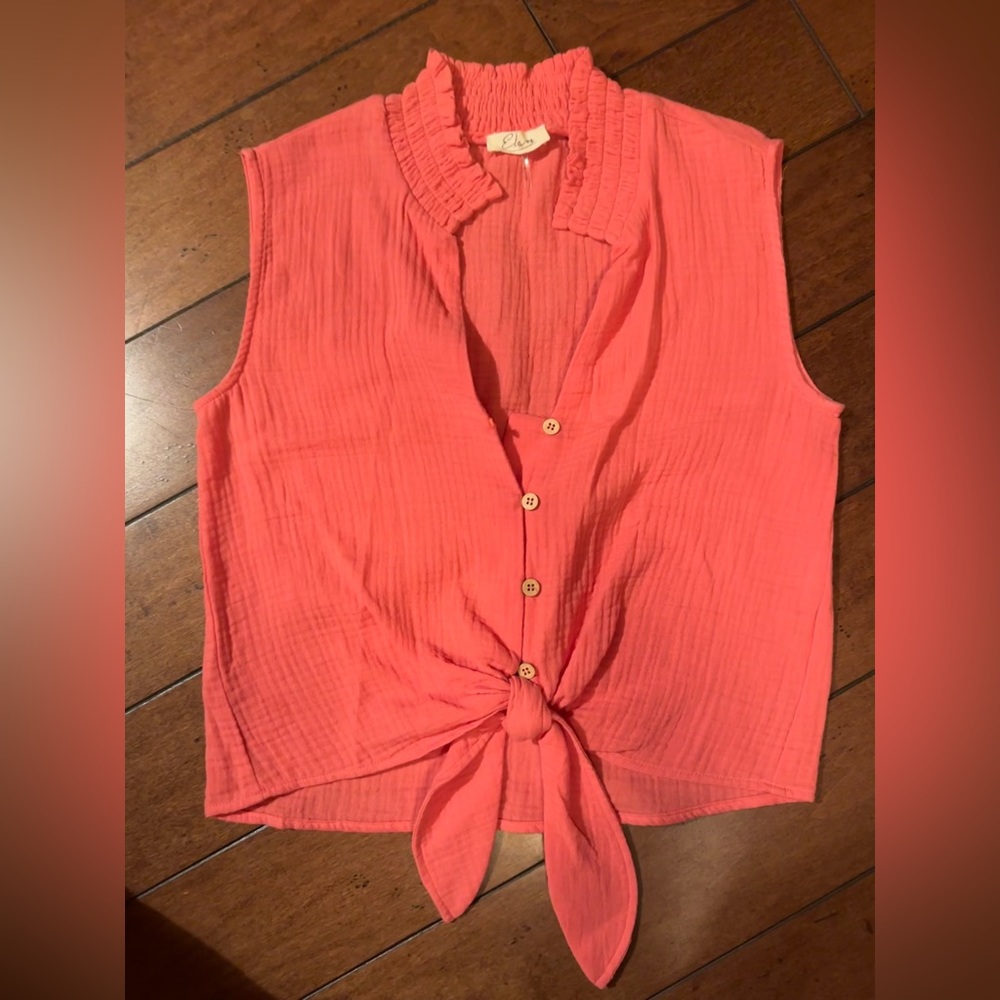 Elan tank blouse